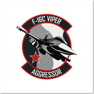 F-16 Viper Aggressor Posters and Art